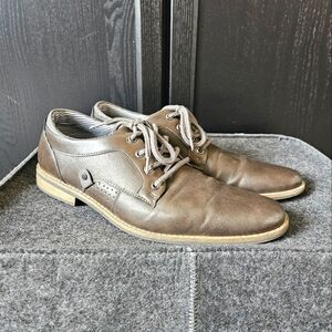 Brown-Gray Aldo Casual Dress Shoes